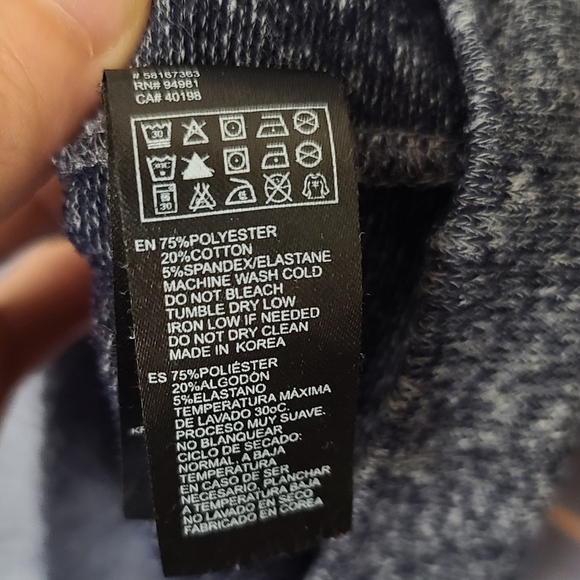 Forever 21  Sweater - Heather Blue- size M - Picture 4 of 6